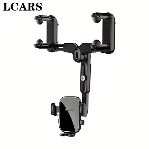 Soporte Universal Antivibraciones para Teléfono Móvil en el Coche, Tipo Clip para Espejo Retrovisor, para Navegación Especial - Soporte para Coche