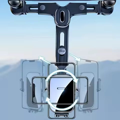 Soporte Universal Antivibraciones para Teléfono Móvil en el Coche, Tipo Clip para Espejo Retrovisor, para Navegación Especial - Soporte para Coche
