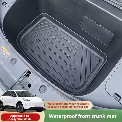 Tapete de Almacenamiento Frontal Xingyuan, Revestimiento de Carga TPE para Protección del Maletero Delantero, Accesorios de Fácil Limpieza