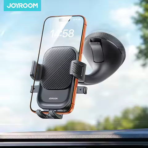 Soporte para teléfono de coche soporte para teléfono móvil Universal manos libres de succión fuerte para salpicadero/parabrisas 360 ° rotación Ahorra