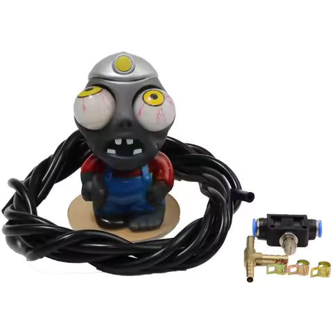 Nuevo coche Turbo explosivo ojo muñeca coche Boost Eye Zombie juguetes para descomprimir adornos muñecas de ojo grande accesorios de coche estilo 5