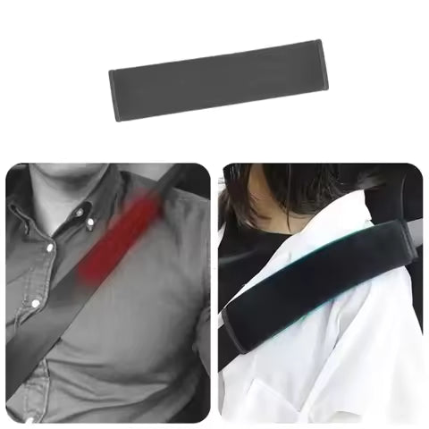 Fundas para correa de hombro para cinturón de seguridad de coche, Protector de cinturón de seguridad ajustable, decoración, accesorios de Interior de coche, 1 ud.
