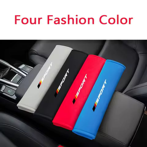 2 cojines suaves y cómodos para cinturón de seguridad de coche, cojines para cinturón de seguridad personalizados y de moda, adecuados para uso en vehículos - con monedas