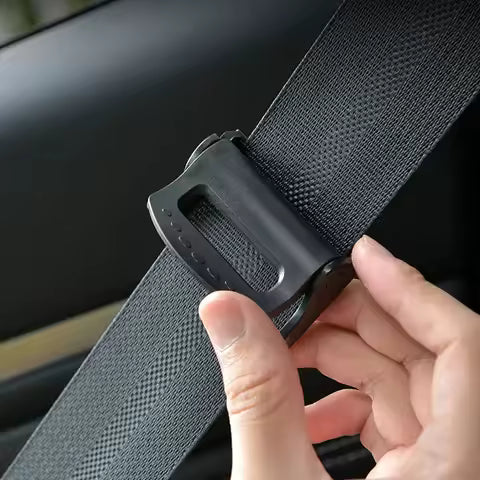2/4 Uds. Clip de hebilla para cinturón de seguridad de coche, tapón para cinturón de seguridad, Clip ajustador para relajar hombro, cuello, Clips para correa de coche, accesorios para coche Ahorra