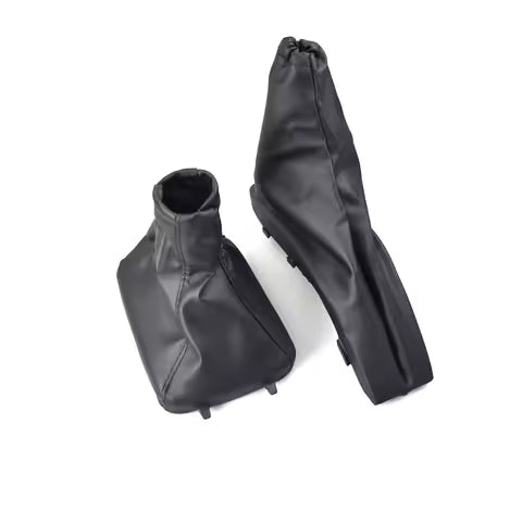 Nueva palanca de cambios perilla de cambio cubierta antipolvo cuero PU freno de mano polaina funda de bota para Vauxhall/