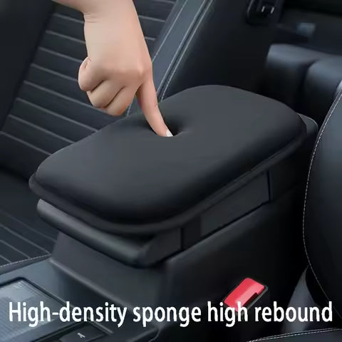 Cojín Elevador para Reposabrazos de Coche, Almohadilla de Felpa para Consola Central, Funda Protectora Antirrayas, Almohadilla Universal de Elevación Ahorra