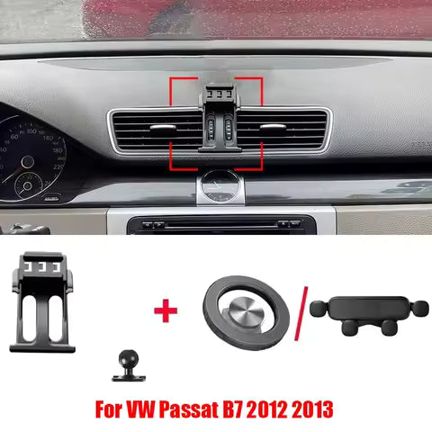 Soporte especial para teléfono de coche , soporte magnético para teléfono con ventilación de aire, soporte plegable para teléfono con gravedad