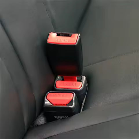 Extensor de Clip para cinturón de seguridad de coche, 2 uds., bloqueo de cinturón de seguridad, enchufe de hebilla, extensor de enchufe de inserción gruesa, hebilla de seguridad Ahorra