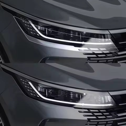 Película Protectora de Faros Delanteros para Automóvil, Color Negro Ahumado, Precortada, TPU PPF, Antiarañazos, Vinilo para Envolver Automóviles