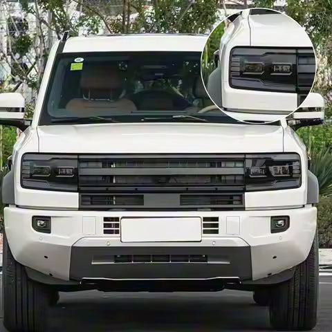 Película Protectora , Color Negro Ahumado, Precortada, Antiarañazos, Vinilo de Alto Brillo, Accesorios para Coche 5