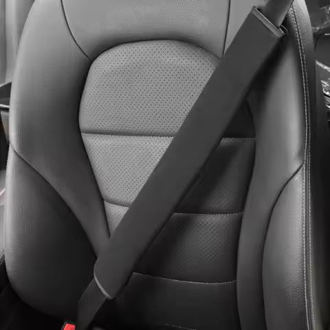 Fundas para correa de hombro para cinturón de seguridad de coche, Protector de cinturón de seguridad ajustable, decoración, accesorios de Interior de coche, 1 ud.