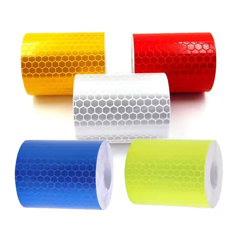 Cinta reflectante para coche de 3M/1M, pegatina de advertencia de seguridad para coche, cinta protectora reflectora, película de tira para camiones, pegatinas para motocicletas y automóviles Ahorra