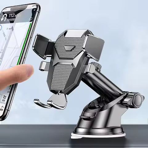 NUEVO soporte universal para teléfono de coche con ventosa 360 ° Soporte de soporte para celular móvil para salpicadero de coche y parabrisas para teléfonos inteligentes de 4,0-7 pulgadas por Ud., ≥ 2 Uds