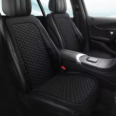 Cojín para asiento delantero de coche, cómodo y transpirable, fundas Premium sencillas con Protector antideslizante que se adapta a la mayoría de los coches, 1 ud.
