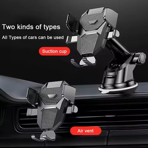 NUEVO soporte universal para teléfono de coche con ventosa 360 ° Soporte de soporte para celular móvil para salpicadero de coche y parabrisas para teléfonos inteligentes de 4,0-7 pulgadas por Ud., ≥ 2 Uds