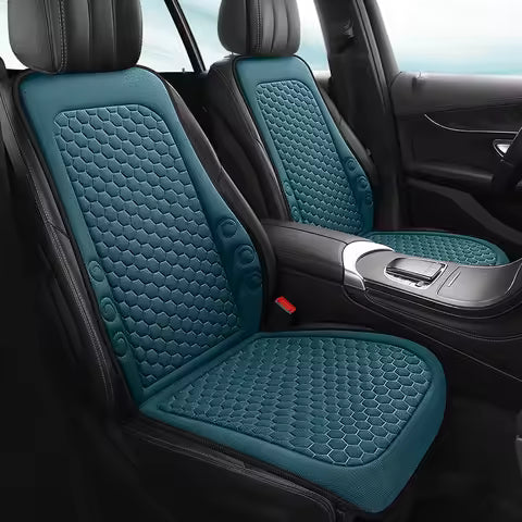 Cojín para asiento delantero de coche, cómodo y transpirable, fundas Premium sencillas con Protector antideslizante que se adapta a la mayoría de los coches, 1 ud.