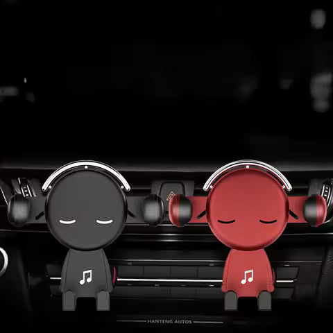 Soporte de teléfono de coche por gravedad, Clip de ventilación de aire, soporte Universal multifuncional para teléfono de coche para IPhone, Xiaomi, Samsung, accesorios para coche - con monedas