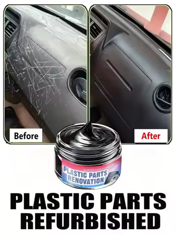 Pasta para pulir y reparar molduras de plástico de automóviles, reparación de arañazos, ampliamente utilizada para piezas de plástico de automóviles 5
